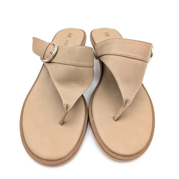 Anne Klein Tamsen Buckle Slide Sandal Women's Biscotti Size US10M EU41 - Picture 2 of 10